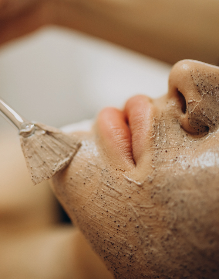 woman visiting cosmetologist making rejuvenation procedures